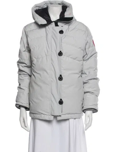Pre-owned Canada Goose Down Jacket In Gray