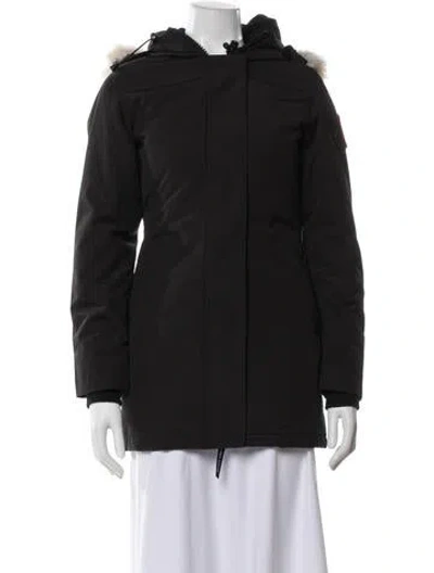 Pre-owned Canada Goose Down Jacket In Gray