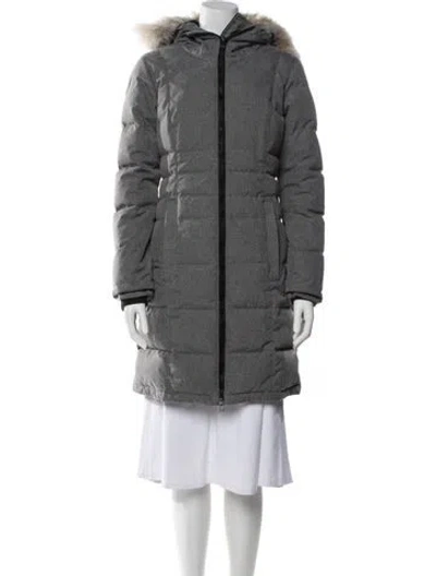 Pre-owned Canada Goose Down Jacket In Gray