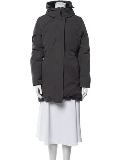 Pre-owned Canada Goose Down Jacket In Gray