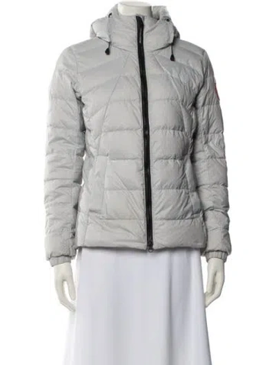 Pre-owned Canada Goose Down Jacket In Gray
