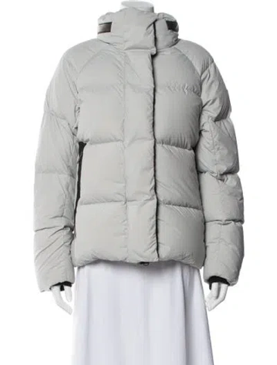 Pre-owned Canada Goose Down Jacket In Gray