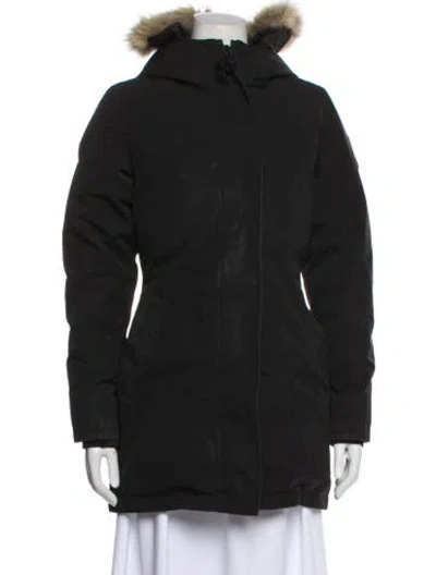 Pre-owned Canada Goose Down Jacket In Gray