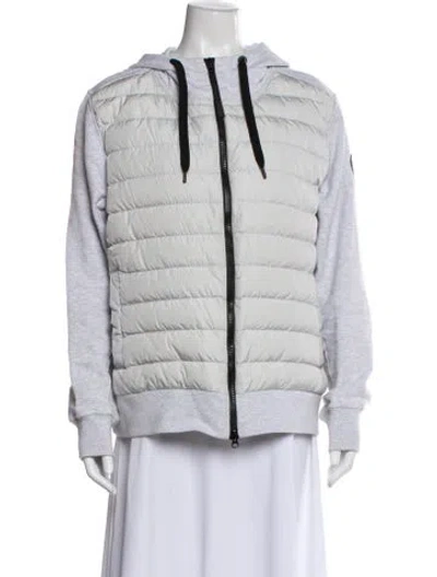Pre-owned Canada Goose Down Jacket In Gray
