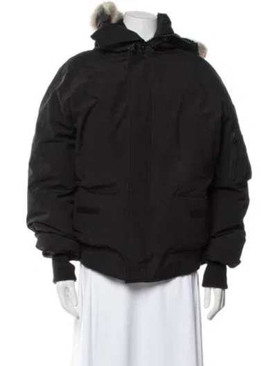 Pre-owned Canada Goose Down Jacket In Gray