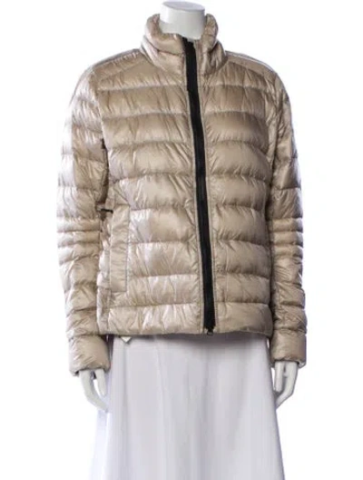 Pre-owned Canada Goose Down Jacket In Gray