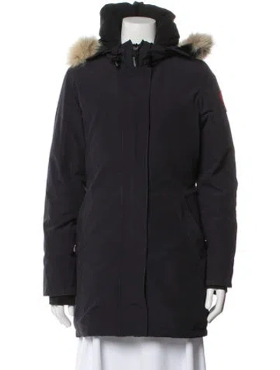 Pre-owned Canada Goose Down Jacket In Gray
