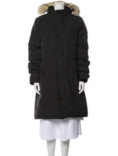 Pre-owned Canada Goose Down Jacket In Gray