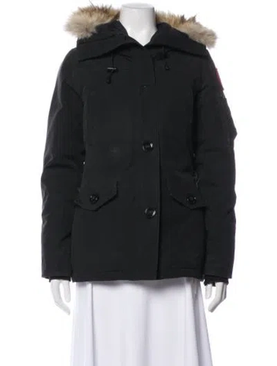 Pre-owned Canada Goose Down Jacket In Gray