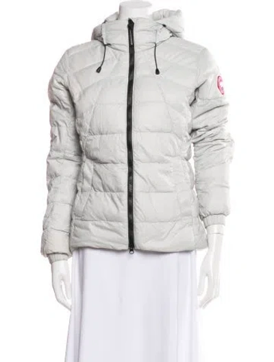 Pre-owned Canada Goose Down Jacket In Gray