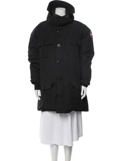 Pre-owned Canada Goose Down Jacket In Gray