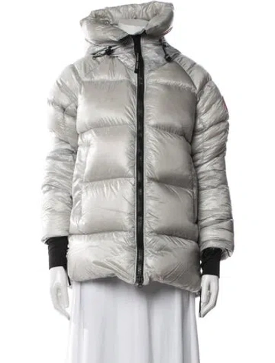 Pre-owned Canada Goose Down Jacket In Gray