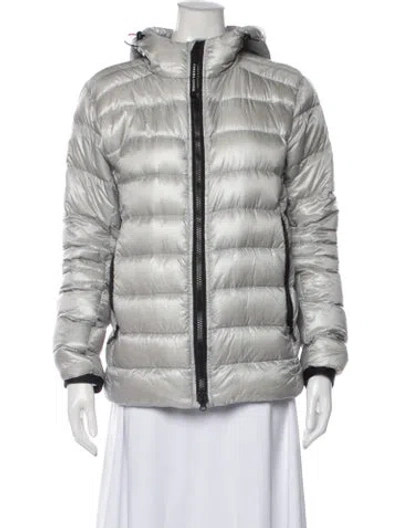 Pre-owned Canada Goose Down Jacket In Gray