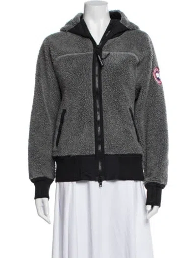 Pre-owned Canada Goose Down Jacket In Gray