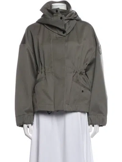 Pre-owned Canada Goose Down Jacket In Green