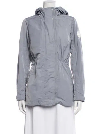 Pre-owned Canada Goose Down Jacket In Grey