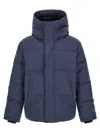 Canada Goose Down Jacket In Blue