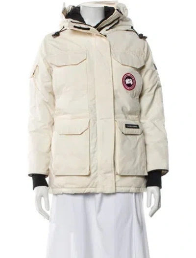 Pre-owned Canada Goose Down Jacket In Neutral