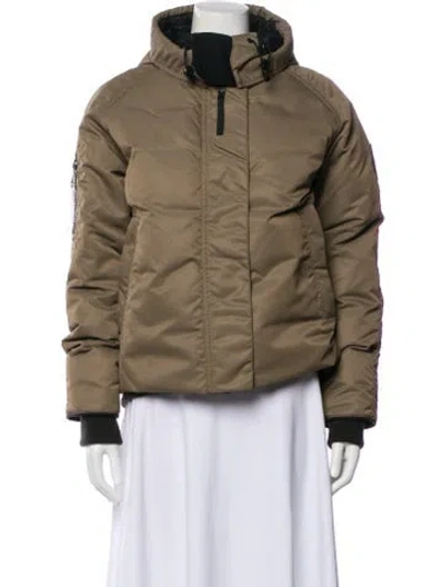 Pre-owned Canada Goose Down Jacket In Neutral