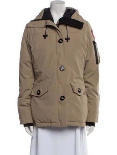 Pre-owned Canada Goose Down Jacket In Neutral