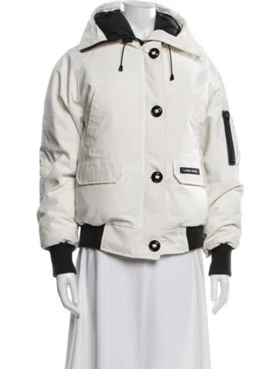 Pre-owned Canada Goose Down Jacket In Neutral