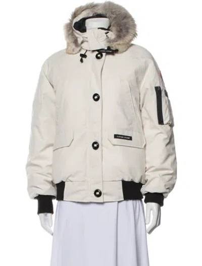 Pre-owned Canada Goose Down Jacket In Neutrals