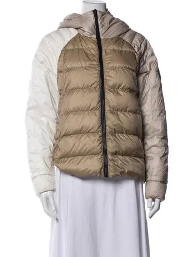 Pre-owned Canada Goose Down Jacket In Neutrals