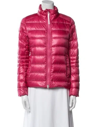 Pre-owned Canada Goose Down Jacket In Pink