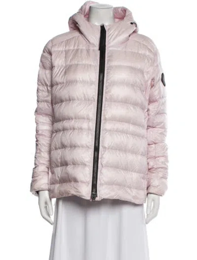 Pre-owned Canada Goose Down Jacket In Pink