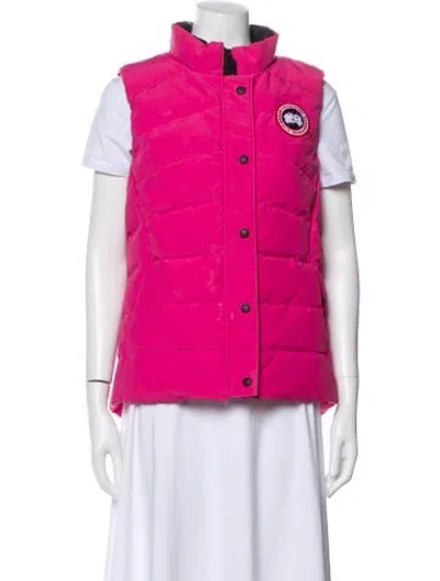 Pre-owned Canada Goose Down Jacket In Pink