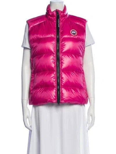 Pre-owned Canada Goose Down Jacket In Pink