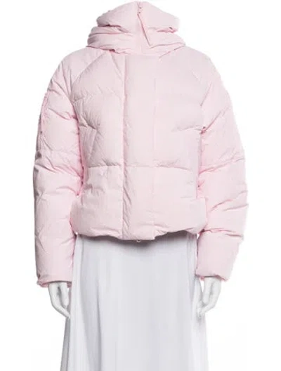 Pre-owned Canada Goose Down Jacket In Pink
