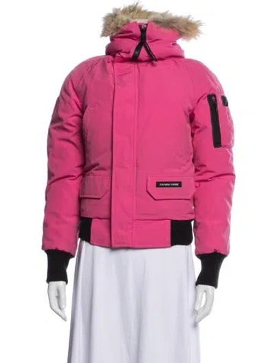 Pre-owned Canada Goose Down Jacket In Pink