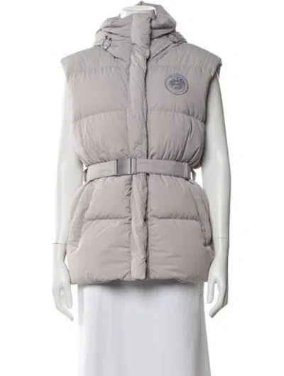 Pre-owned Canada Goose Down Jacket In Purple