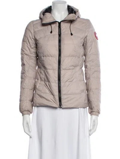 Pre-owned Canada Goose Down Jacket In Purple