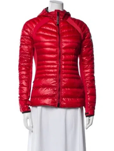 Pre-owned Canada Goose Down Jacket In Red