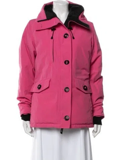 Pre-owned Canada Goose Down Jacket In Red