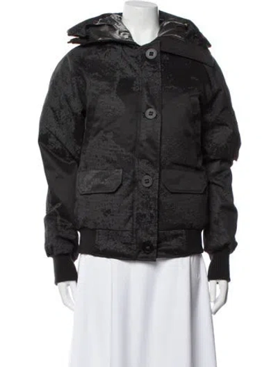 Pre-owned Canada Goose Down Jacket W/ Tags In Black
