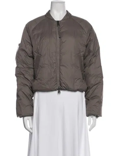 Pre-owned Canada Goose Down Jacket W/ Tags In Gray