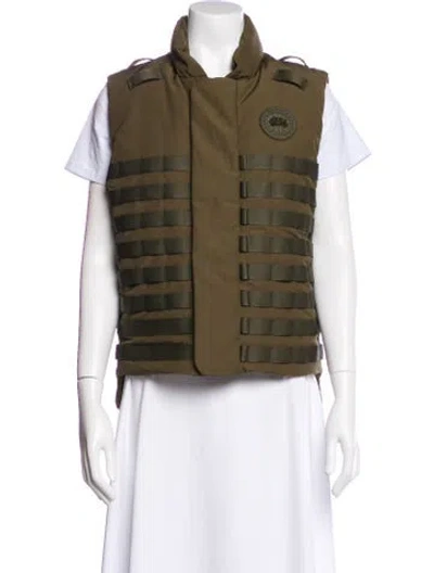 Pre-owned Canada Goose Down Jacket W/ Tags In Green