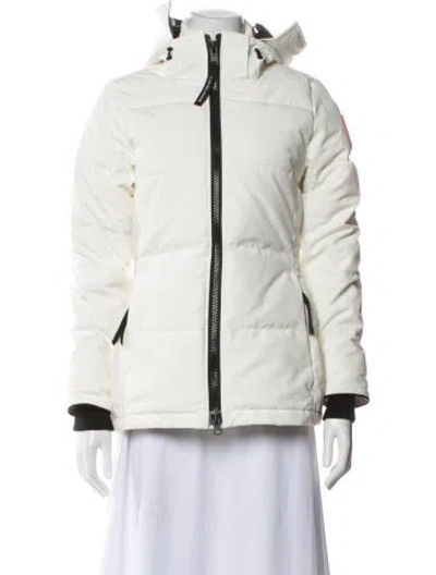 Pre-owned Canada Goose Down Jacket In White