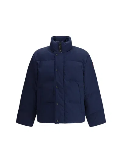 Canada Goose Men Parka Bayview In Blue