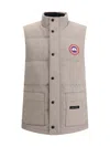 Canada Goose Men Zipped Freestyle Crew Vest In Gray