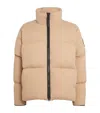 Canada Goose Down Lawrence Puffer Jacket In Beige