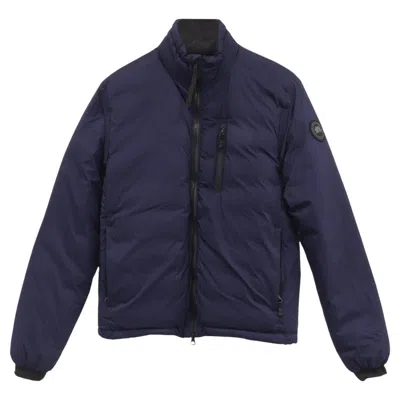 Pre-owned Canada Goose Down Lodge Jacket In Navy Polyamide In Blue