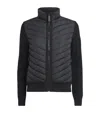 Canada Goose Down-merino Wool Hybridge Hybrid Jacket In Black