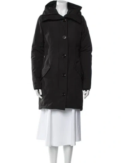 Pre-owned Canada Goose Down Parka In Black