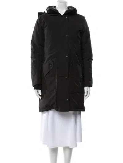 Pre-owned Canada Goose Down Parka In Black