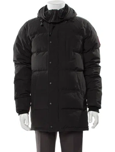 Pre-owned Canada Goose Down Parka In Black