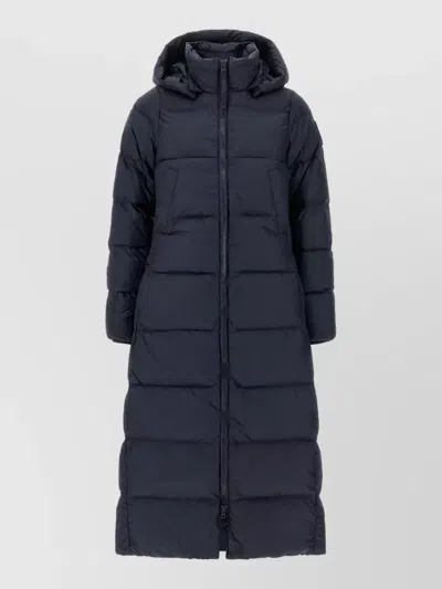 Canada Goose Down Puffer Coat In Blue